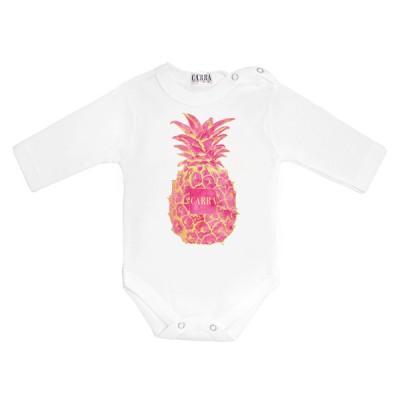 Carra Pineapple бебешко боди